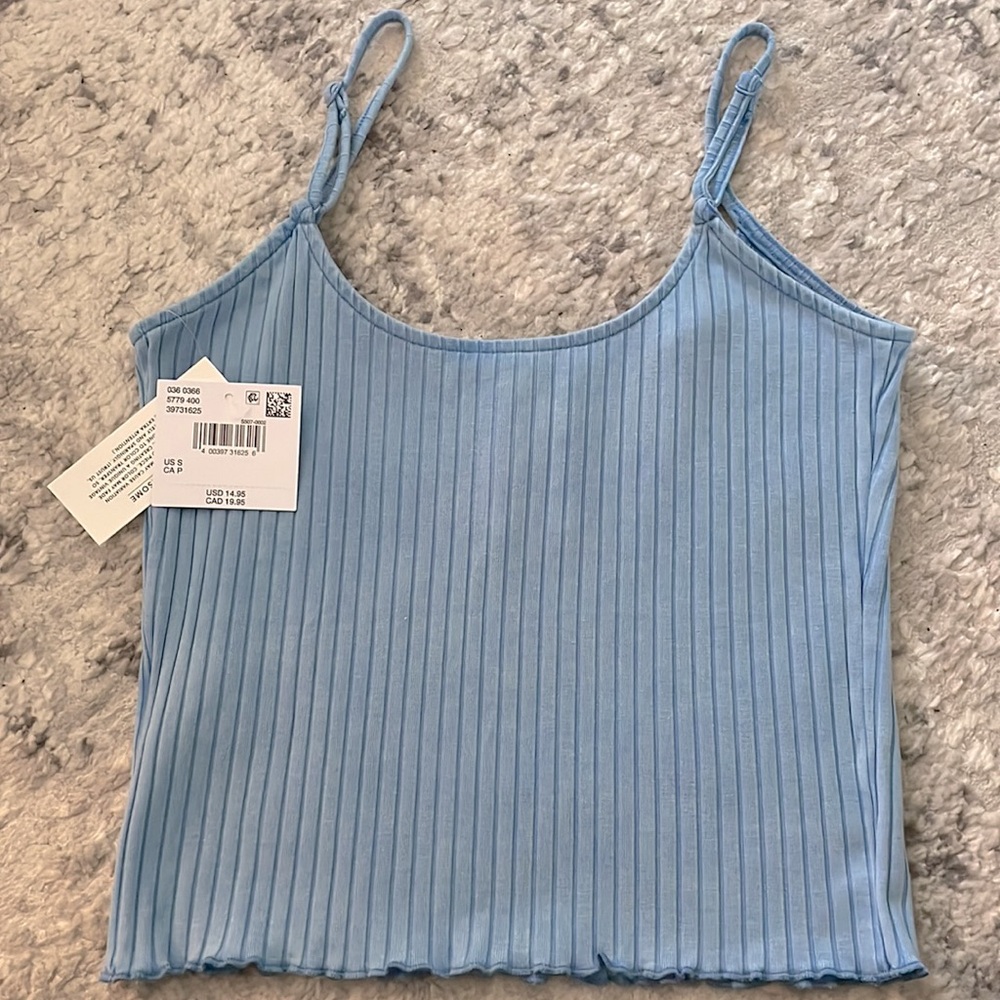 American Eagle Curvy Hi-Rise Shortie 000 & NWT AE Adjustable Tank Small - Picture 9 of 10